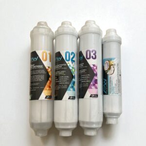 Kapalı Kasa Su Arıtma Cihazı Filtre Takımı (In-Line Uyumlu, Evsel Kullanım)